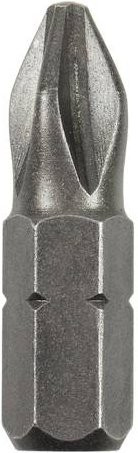 Bosch Kreuzschlitz-Bit Phillips PH 3 mit 1/4 Zoll Antrieb und 25 mm Länge in Grau - Bild 1
