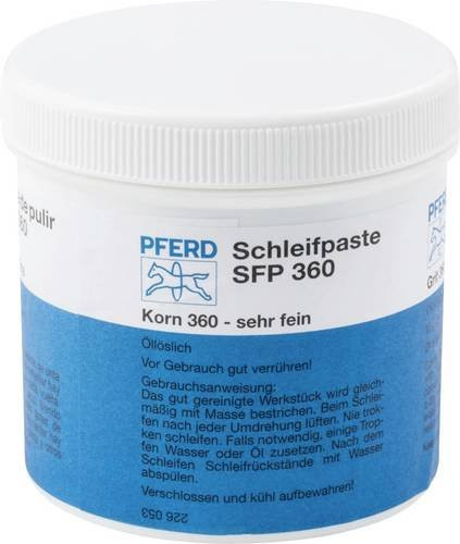 PFERD Schleifpaste SFP Körnung SIC 360 Weiß 250g zum Fein- und Einschleifen von Ventilen und Lagern - Bild 1
