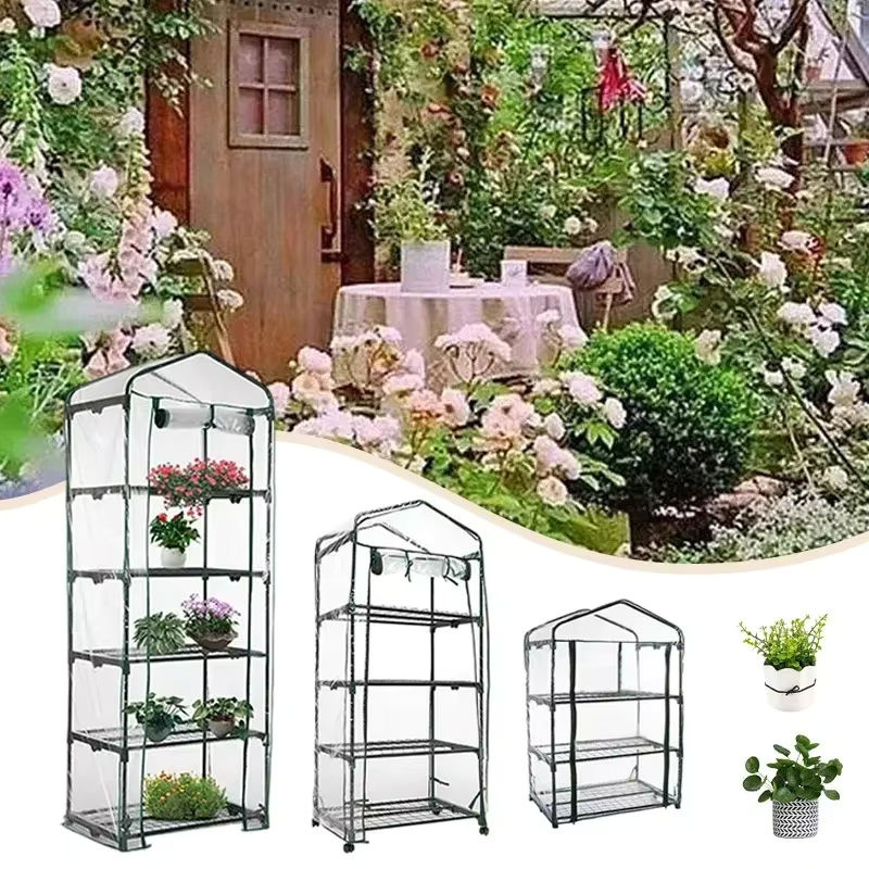 PVC Wintergarten Abdeckung zum Schutz von Blumen und Pflanzen für den Garten - Bild 2
