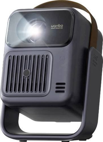 Wanbo Togo Pro LED Beamer in Grau mit 500 ANSI-Lumen und Full HD Auflösung - Bild 1
