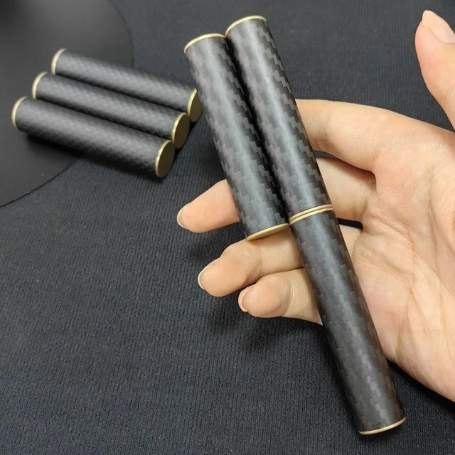 Soulbao Stick Fingertip Gyro, Magnetisches Metall Carbon Faser Dekompression Artefakt, Langweiliges Spielzeug - Bild 1