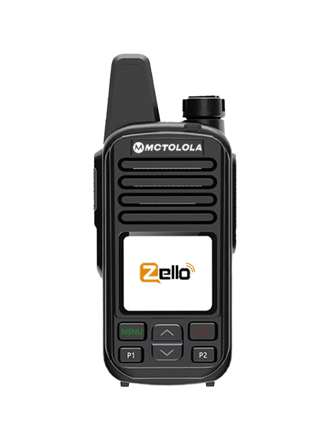 Motorola 4G LTE Android Zello Walkie-Talkie mit WLAN und Bluetooth in Schwarz - Bild 7