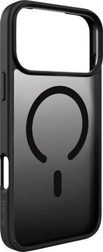 Puro Gradient TPU-Hülle kompatibel mit MagSafe für iPhone 17 Pro Max – Schwarz/Transparent - Bild 1
