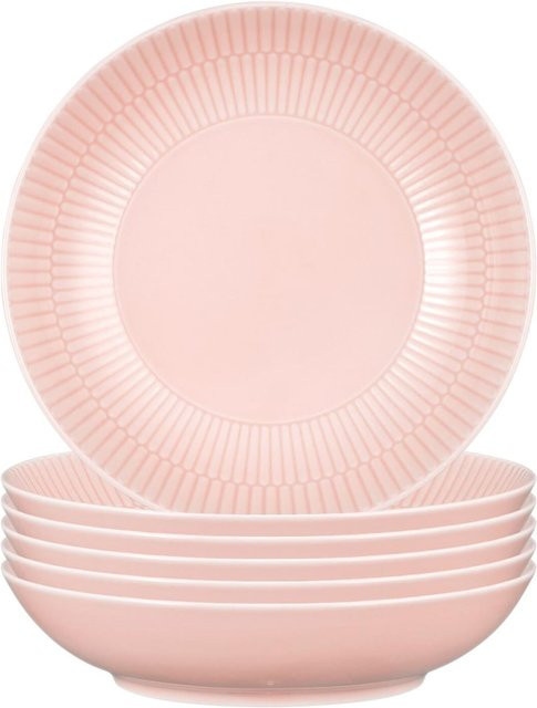 Seltmann Weiden Suppenteller Amina Pink 6er Set Durchmesser: 21,2 cm - Bild 1