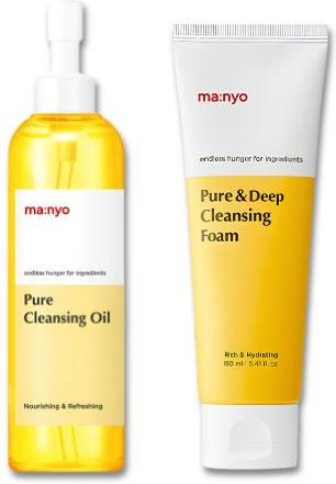 Manyo Pure Cleansing Duo, Cleansing Oil 200ml + Cleansing Foam 160ml - Bild 1