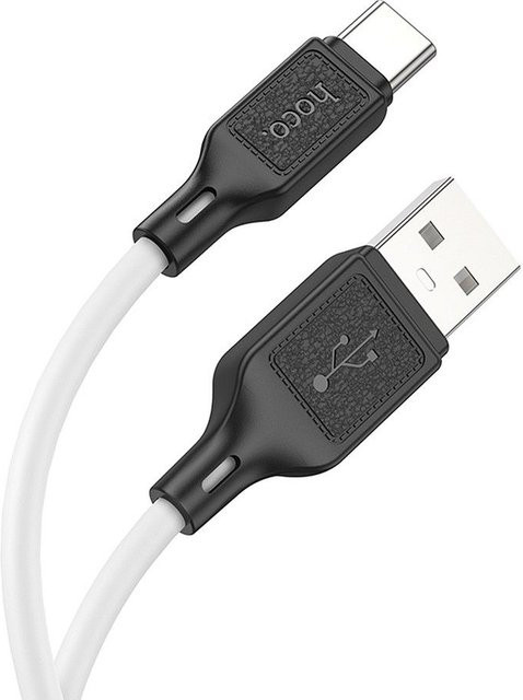 HOCO X90 Daten- und Ladekabel USB-A auf USB-C, 60W, 1m, Weiß - Bild 1