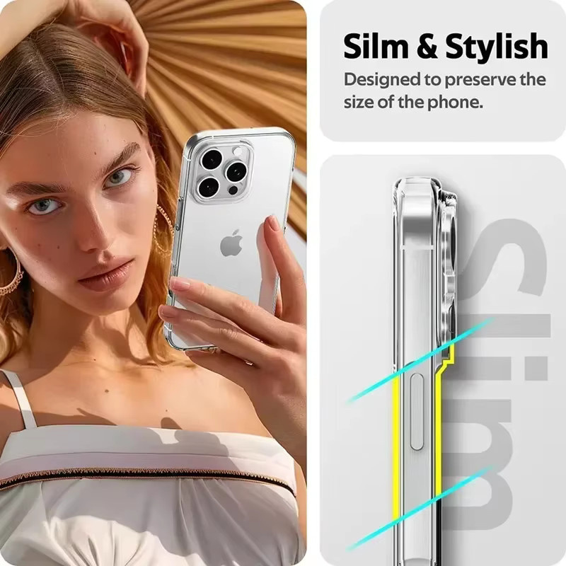 Arvin Ultradünne TPU Handyhülle in Transparent für iPhone 16 15 14 13 12 11 Pro Max Mini XR X XS Max 8 Plus - Bild 4