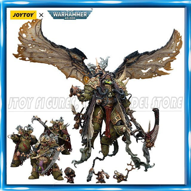 JOYTOY Warhammer 40K Mortarion Dämonen-Primarch Actionfigur, 1/18 - Bild 1