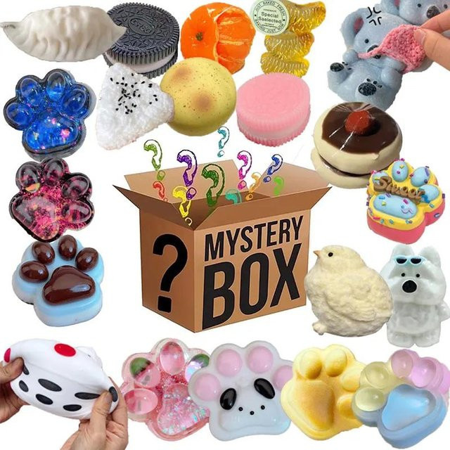 BC Pet Supplies Mochi Fidget Mystery Kawaii Katzenpfote, Squishy, 1-teiliges Set - Bild 1