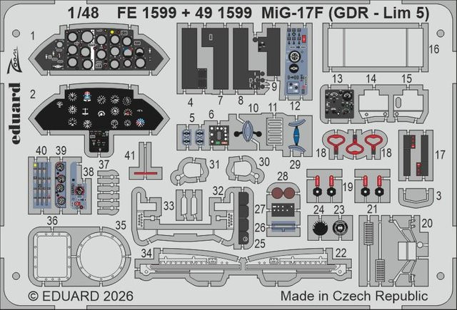 Eduard MiG-17F (GDR - Lim 5), Fahrzeug - Bild 1