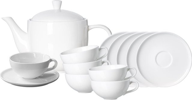 Ritzenhoff & Breker Teeservice Skagen 13er Set in Weiß - Bild 1