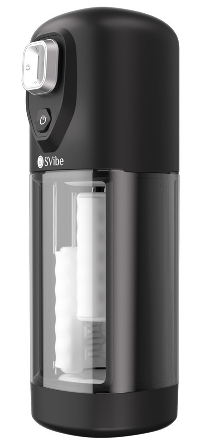 SVibe Masturbator IKON für vollautomatischen Handjob in Schwarz - Bild 2