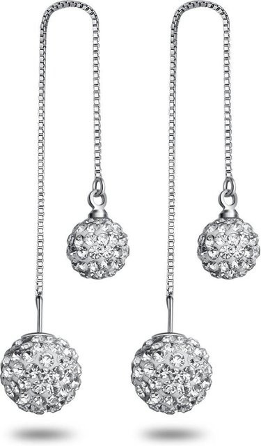 Lucky Star Jewelry Ohrringe, Silber, Kupfer, Zirkonia, Damen - Bild 1
