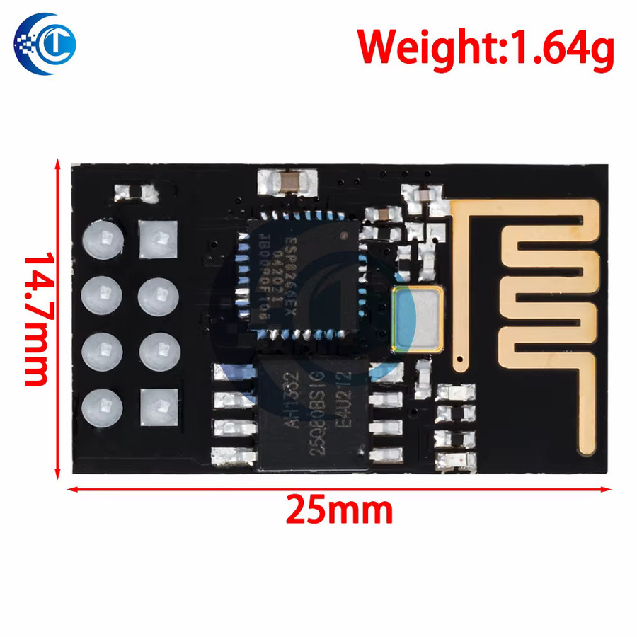EGBO ESP8266 Programmierer CP2104 USB-Adapter ESP LINK v1.0 für ESP-01 und ESP-01S, kompatibel mit Arduino und Raspberry Pi - Bild 3