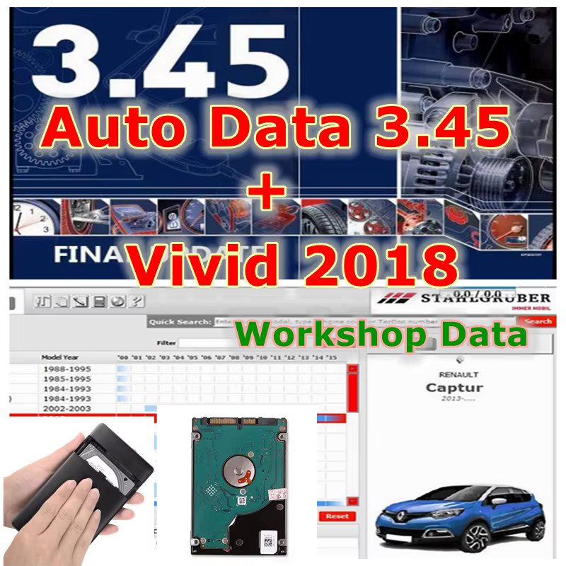 AccuCar Kfz-Software Vivid Workshop Data 3.45 auf HDD, Mehrsprachig, Atris-Stakis Technik 2018.01V - Bild 4