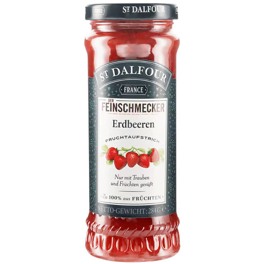 St. Dalfour Konfitüre Erdbeeren Feinschmecker Edition 284 g - Bild 2