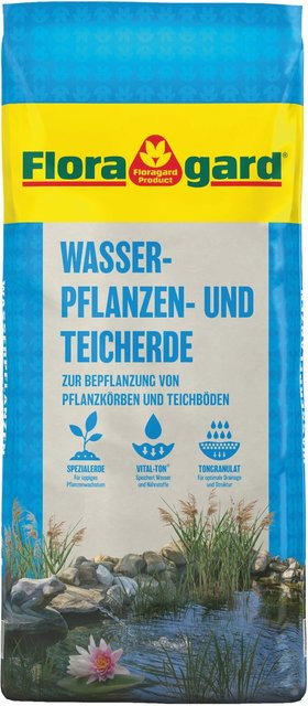 Floragard Wasserpflanzen- und Teicherde Spezialsubstrat, 18 l - Bild 1