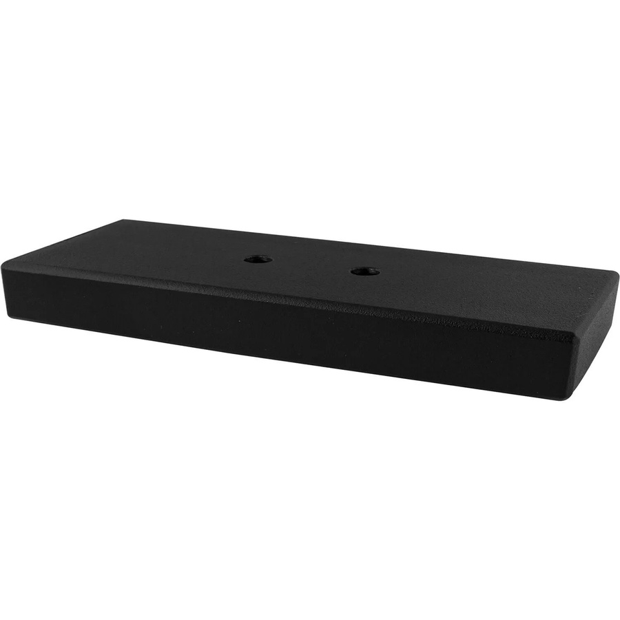 Simausrom Möbelfuß aus Edelstahl in Schwarz Matt, Breite: 40 mm, Länge: 100 mm - Bild 2