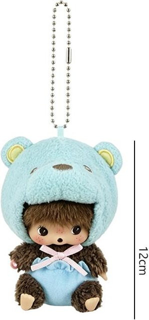 Monchhichi Schlüsselanhänger, White, Unisex - Bild 1
