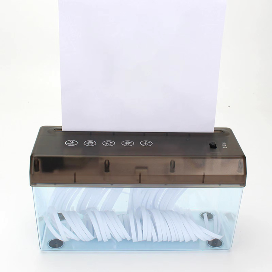 MagiDeal Elektrischer Mini Aktenvernichter für A4 Papier, USB Aktenvernichter für Büro, Home und Schule - Bild 2