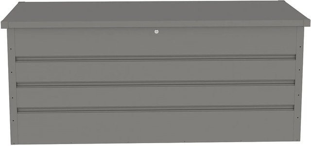 Gartenbox Tomaso von Vente-unique in Grau Matt aus Stahl, Höhe: 174 cm - Bild 1
