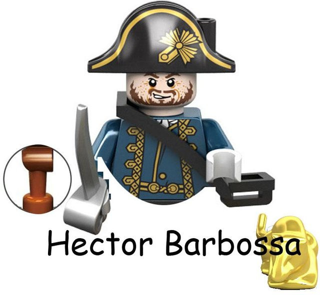 Fluch der Karibik Geisterhai Jack Sparrow Jones Modellbausteine 6–12 Jahre - Bild 1