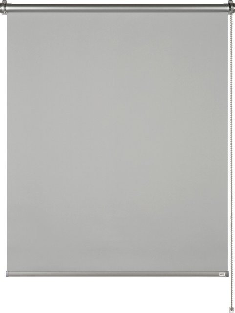Schöner Wohnen Thermo-Rollo Martha Blackout Hellgrau B: 60 cm, H: 150 cm - Bild 1