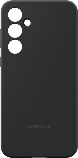 Samsung Galaxy A55 5G Silikon Handyhülle in Schwarz - Bild 1