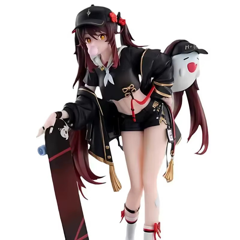 Bandai Genshin Impact Hutao Skateboard Girl Actionfigur, Einzelfigur - Bild 6