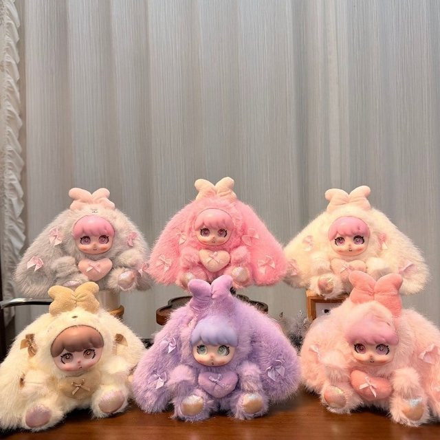 Kawaii Plüsch-Kaninchen, Vinyl-Puppe, Taschenanhänger, Tiere - Bild 1