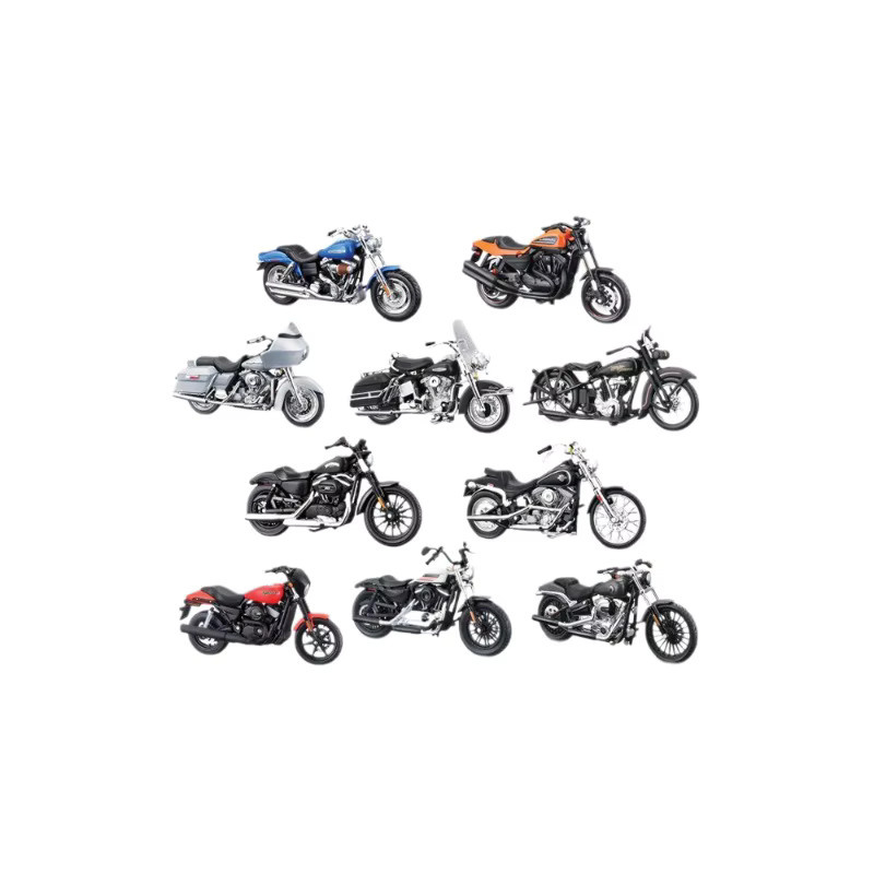 Maisto Harley 2022 Big Spring Simulations-Motorradmodell, 1:18, Metall - Bild 3