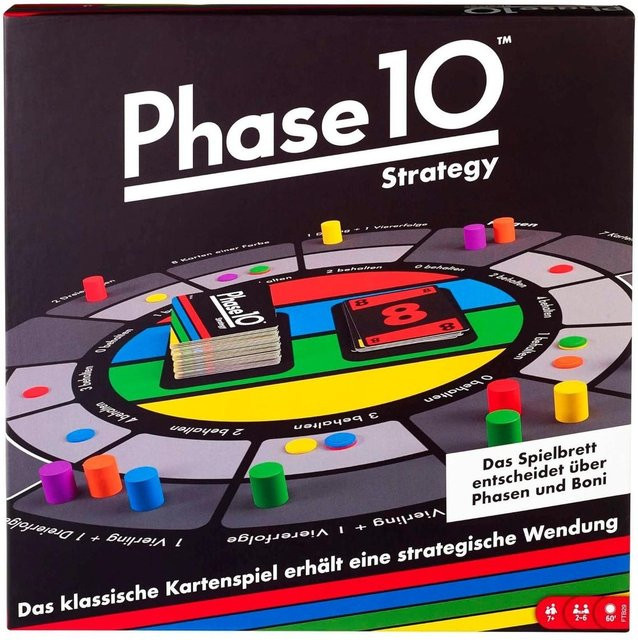 Mattel Phase 10 Kartenspiel Taktikspiel - Bild 2