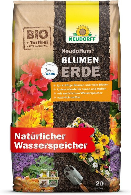 Neudorff NeudoHum torffreie Blumenerde 20 l - Bild 1