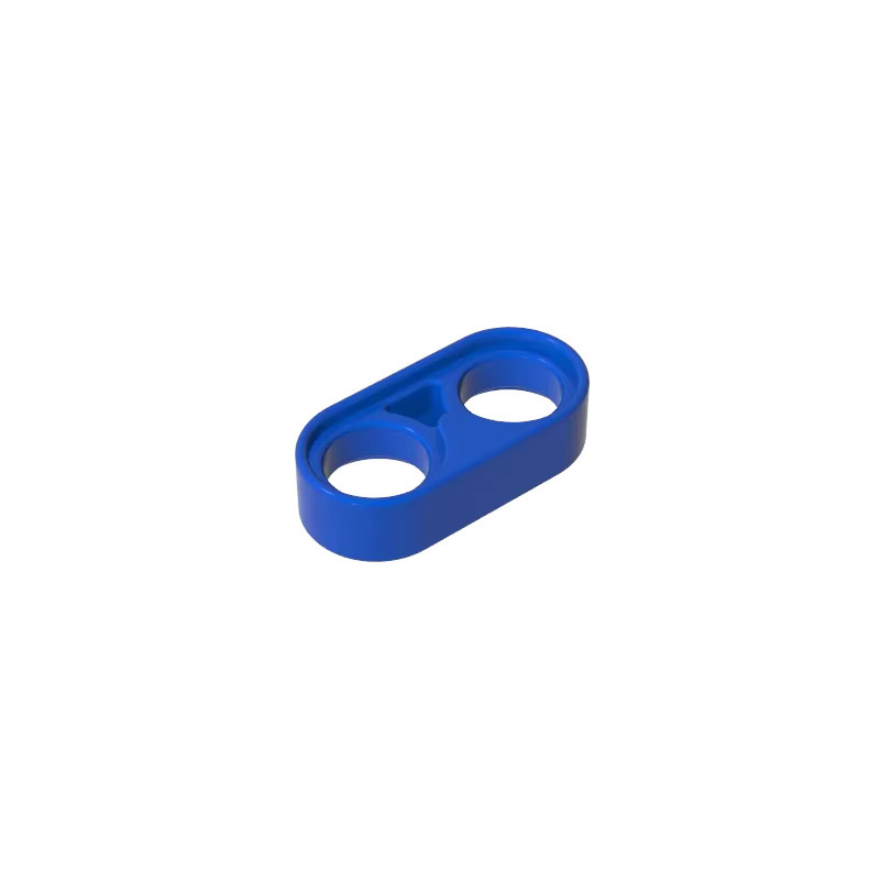 Gobricks GDS-21062 1x2 perforierte Bausteine, 10-teiliges Set, Blau - Bild 2