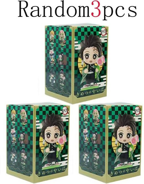 Yiran toy 1 Dämonentöter Tanjiro Kamado Nezuko Anime Figur, Blind Box, ab 14 Jahren - Bild 1