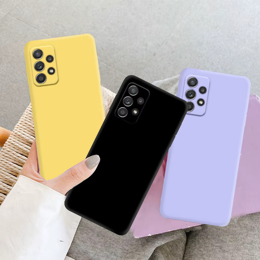 Flüssigsilikonhülle für Samsung Galaxy A-Serie in Schwarz - Bild 3
