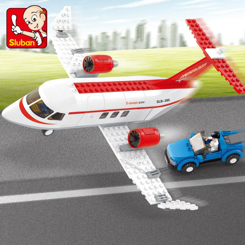 Yiran toy Stadt Luftfahrt Flughafen Flugzeug Bus Bausteine 275-teiliges Set - Bild 2