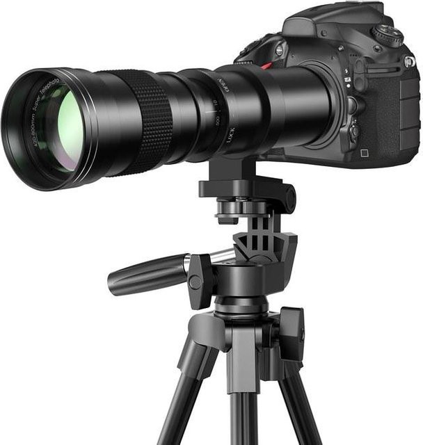 Lightdow EF/EF-S Teleobjektiv für Canon 420-800mm f/8.3-16 Schwarz - Bild 1