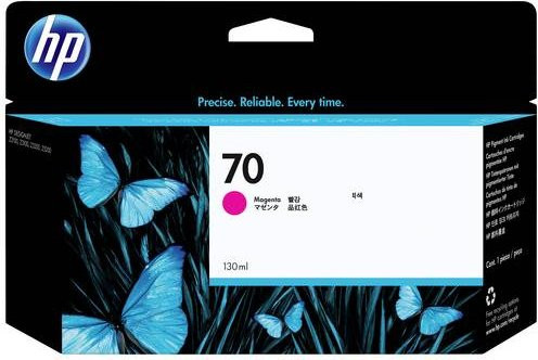 HP Original Druckerpatrone 70 Magenta C9453A Inkjet Tintenpatrone Pink - Bild 2
