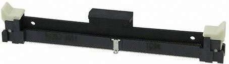 Molex Speichermodulsockel RAM Tray in Schwarz und Weiß mit 244 Polzahl - Bild 1