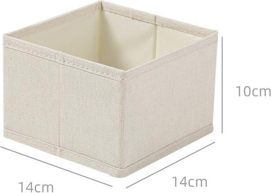 Love Home Garden Aufbewahrungsorganizer für Kleiderschrank und Schubladen, Stoff, Beige, XS - Bild 1