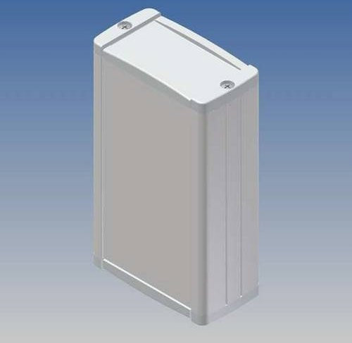 TEKO TEKAL 12.30 Universal-Gehäuse aus Aluminium und ABS in Weiß und Lichtgrau, B/T/H: 100 x 59,9 x 30,9 cm - Bild 1