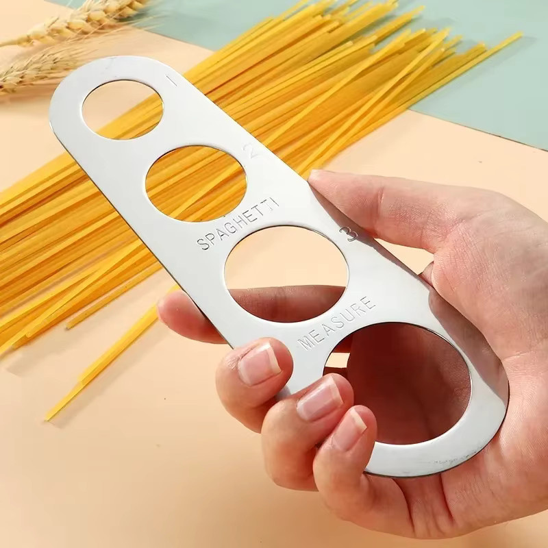 VIE LENTE Spaghetti Messgerät aus Edelstahl in Silber - Bild 2