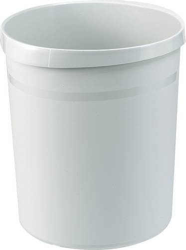 Papierkorb HAN GRIP rund aus Polypropylen in Lichtgrau mit 18 l Volumen, B 237 x T 312 x H 350 mm - Bild 1