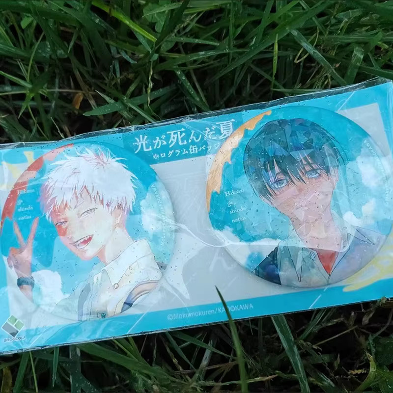 Bandai Tsujinaka Yoshinori das Sommer Hikaru Died Abzeichen Pin, 58mm - Bild 2