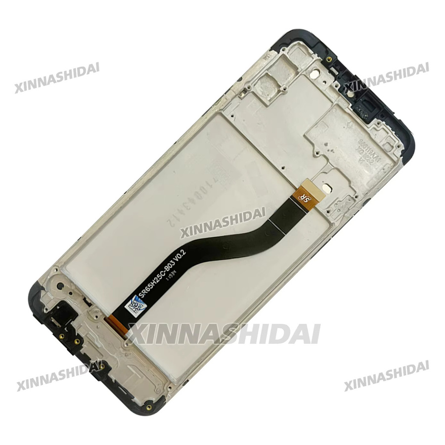 Samsung Galaxy A20S Ersatz-LCD-Display mit Digitizer-Baugruppe und Rahmen in Schwarz - Bild 2
