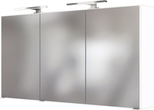 HELD Spiegelschrank Birma für das Badezimmer, Weiß, Breite: 120 cm - Bild 1