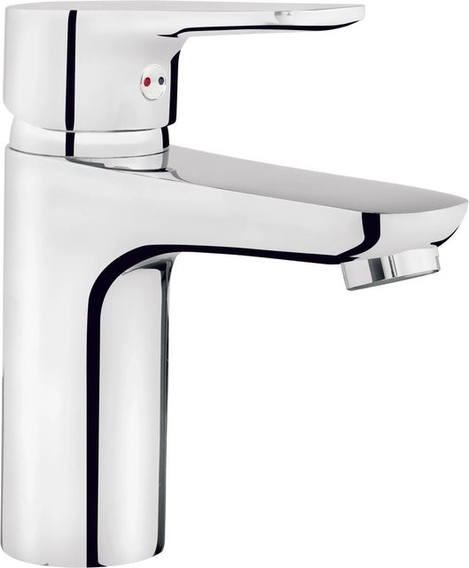 baliv Waschtischarmatur WT-110 Einhebelmischer Chrom mit Wassersparfunktion - Bild 1