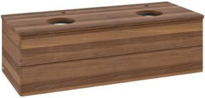 V&B Waschtischunterschrank Antao ohne Frontstruktur, Wandhängend, Weiss, B: 120 cm, T: 50 cm, H: 36 cm - Bild 1