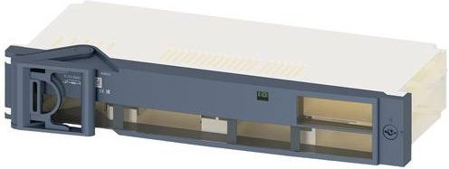 Siemens Lasttrennschalter mit Sicherungen NH1 250A, 2-polig, Leistenbauform, grau - Bild 1